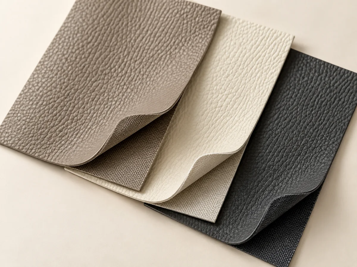 PU Materials swatch close-up